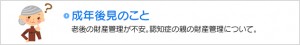 成年後見のこと